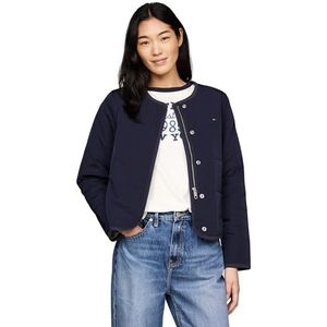 Tommy Hilfiger Jersey donsjack voor dames, Desert Sky