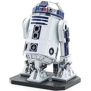 Metal Earth Puzzel 3D Premium Serie R2-D2 Metalen Puzzel Star Wars Bouwmodellen voor Volwassenen Uitdagingsniveau 7,19 x 5,51 x 9,5 cm