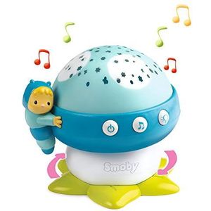 Smoby Cotoons – 110118 – paddenstoel van goede nacht – speelgoed nachtlampje baby – lamp – blauw