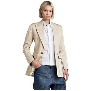 G-STAR RAW G-Star Blazers Bomber jas van denim voor dames, beige, L, Beige