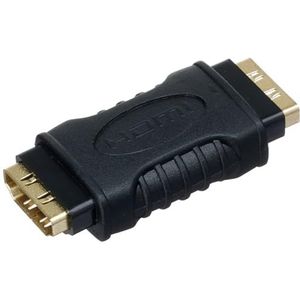 StarTech.com HDMI naar HDMI adapter, High Speed HDMI naar HDMI stekker, HDMI 4K 30Hz naar HDMI koppeling, HDMI naar HDMI converter, HDMI vrouwelijke naar HDMI vrouwelijke adapter (GCHDMIFF)