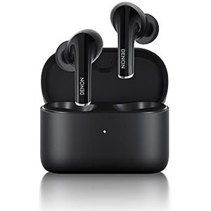 Denon AH-C830NCW Draadloze Oordopjes In-ear, Bluetooth Oortjes, Noise cancelling oordopjes met Soundmaster-tuning en tot 24 uur batterijduur - Zwart