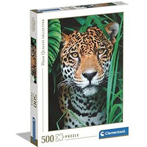 Jaguar in the Jungle (500 Stukjes) - Clementoni High Quality Collection Puzzel
