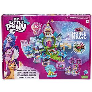 My Little Pony Mini Magische wereld, collectie Mini Equestria, personaliseerbare doos met meer dan 120 delen