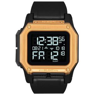 Nixon Regulus polshorloge, Zwart-goud, Armband