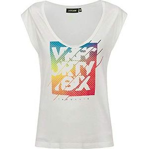 Valentino Rossi t-shirt dames, Wit.