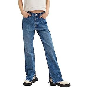 TOM TAILOR Denim Emma Jeans Slim Fit voor dames, 10120 - Used Dark Stone Blue Denim, 29, 10120 – Used Dark Stone Blue Denim