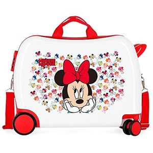 Disney Minnie Diva Kinderkoffer, meerkleurig, 50 x 39 x 20 cm, stijf, ABS, zijcijfersluiting, 34 l, 1,8 kg, 4 wielen, handbagage, meerkleurig, kinderkoffer, Meerkleurig, Koffer voor kinderen