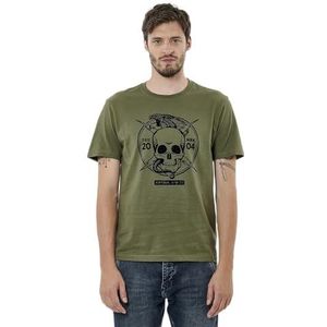 Kaporal Robie T-Shirt Homme, Kaki Khaki, XL