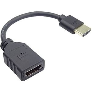 PremiumCord Flexi HDMI-stekker naar female adapter voor flexibele aansluiting van de kabel op de tv
