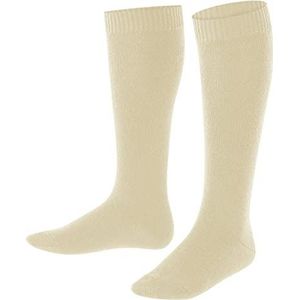 FALKE Unisex Kids Comfort Wool lange sokken, ademend, klimaatregulerend, geurremmend, dikke wol, warm, duurzaam, zachte binnenzijde op de huid, 1 paar, Beige (Cream 4011)