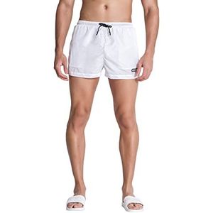 Gianni Kavanagh Shorts wit (Core White) herenzwembroek, Wit.