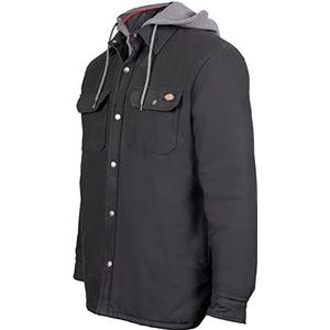 Dickies Fleece jas met capuchon voor baby's, zwart.