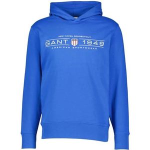 Sweat à capuche graphique, Lapis lazuli, XL