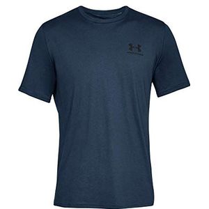 Under Armour Sportstyle Logo Tank, heren vest met zacht gevoel en losse snit, slank heren mouwloos T-shirt met grafisch ontwerp heren
