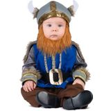 VIVING Déguisement Viking Adorable 7-12 M (Combinaison avec ceinture intégrée, chapeau et barbe)