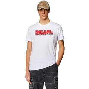 Diesel T-Shirt Homme, 100-0 degrés, XXS