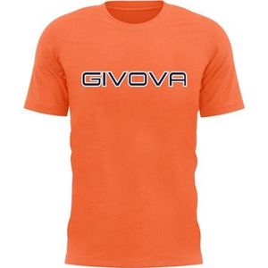 givova Spot Unisex Volwassen T-Shirt 1 Pack, Neon Oranje