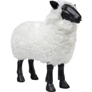 Kare Decoratief beeldje van polyresin, schaap, handgemaakt, uniek, 48 x 23 x 52 cm (h x b x d)