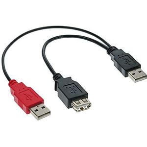 InLine 0,2 m USB 2.0 kabel 0,2 m 2 x USB A USB A