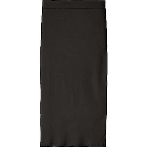 Name It Nlfdida Lange rok voor meisjes, zwart, 152, zwart.