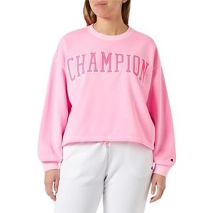 Champion Dames sweatshirt, Rose Cotton Candy (Ccpf), M, Rose Cotton Candy (Ccpf)