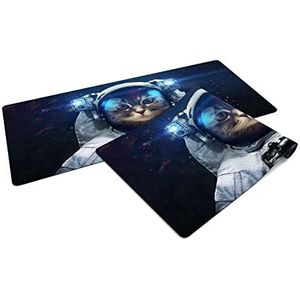 PLAYMATS Muismat - Astronaut Kat 90 cm x 40 cm