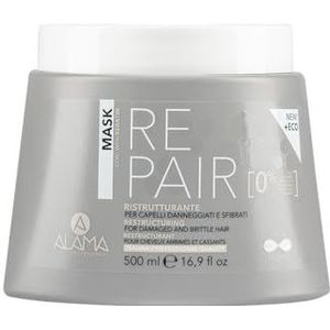 Alama Professional Repair Masque restructurant pour cheveux abîmés et abîmés 500 ml