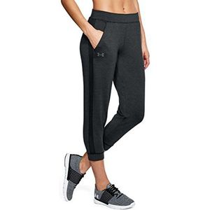 Under Armour Featherweight fleece crop - lederen broek - Featherweight fleece crop - dames, zwart/grafiet