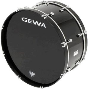 GEWA drum groot 26 x 12 inch zwart