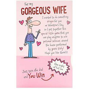 Grappige valentijnsdagkaart voor vrouwen, valentijnskaart voor vrouwen