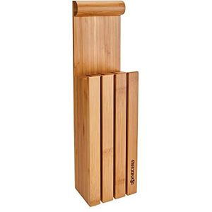 Kyocera BKB4 messenblok, leeg, voor 4 messen, keramiek, bamboe