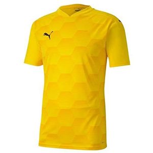 PUMA Teamfinal 21 Graphic Jersey heren shirt, Cyber Yellow-Spectra Geel