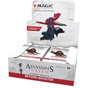 Magic: The Gathering - Assassin's Creed Beyond Booster Display | 24 Beyond Boosters (7 kaarten in elke booster) | Verzamelkaartspel vanaf 13 jaar (Duitse versie)