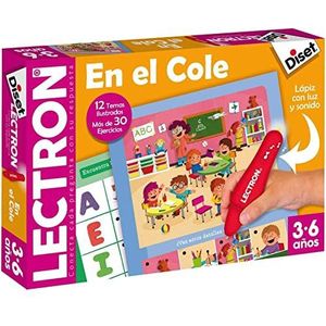 Diset - Lectron à l'école, Jeu éducatif pour relier les questions et réponses à partir de 3 ans