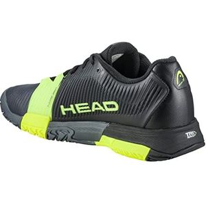 HEAD Revolt Pro 4.0 Men Bkye tennisschoenen voor heren, Zwart/Geel/Nacht Blauw