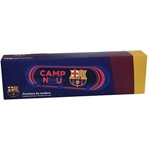 CYPBRANDS - Wandkapstok van hout Barcelona, kleur FC (GP-02-BC)