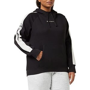 Champion sport hoodie voor dames, zwart.