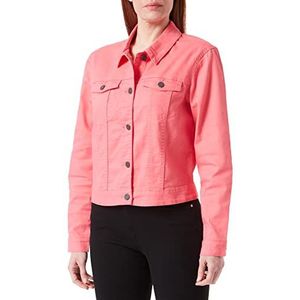 Noisy may Nmdebra L/S Clr Denim Jacket S dames jeansjas (4 stuks), Zon Kissed Coral