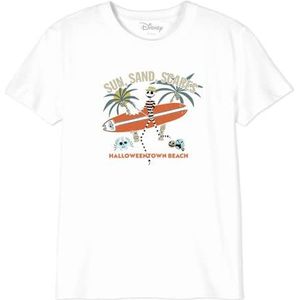 Disney T- Shirt Garçon, Blanc, 8 ans