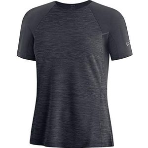 GORE WEAR Vivid T-shirt voor dames, Gore Selected Fabrics, 34, zwart, zwart.
