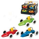 Brio - Houten speelgoed - Racewagens - Willekeurige kleurkeuze
