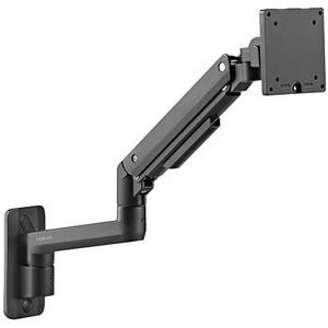 LogiLink Aluminium wandhouder voor 17-49 inch scherm met gasveer voor plat en gebogen scherm