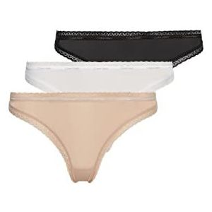 Calvin Klein String 3-pak, tanga voor dames (set van 3)