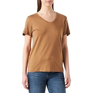 Cream Naia T-shirt voor dames, Toast kokosnoot