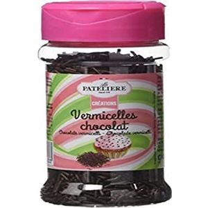LA PATELIERE Chocolade vermicelli 60 g, 3 stuks