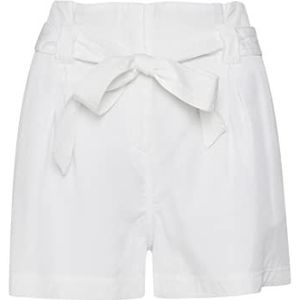 Superdry Short Casual Sweat-shirt pour femme, Blanc brillant, 34