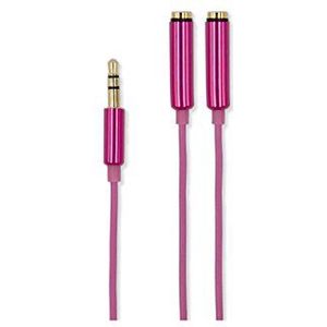 aiino Oplaadkabel / synchronisatiekabel voor Apple iPod / iPhone 4 / 4S, roze / violet