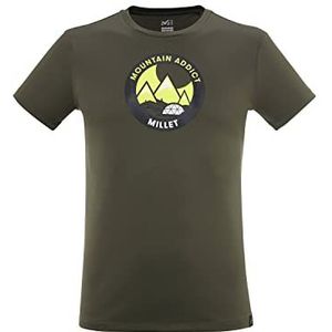 Millet - Dreamy Peaks TS SS M - Sportshirt voor heren - Ademend - Bergbeklimmen Klimmen Lifestyle - Blauw
