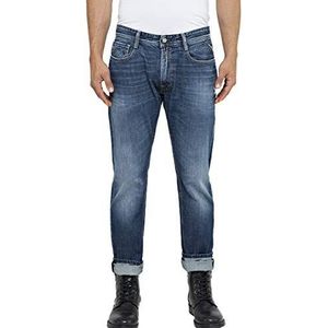 Replay rob heren jeans, Donkerblauw 7.